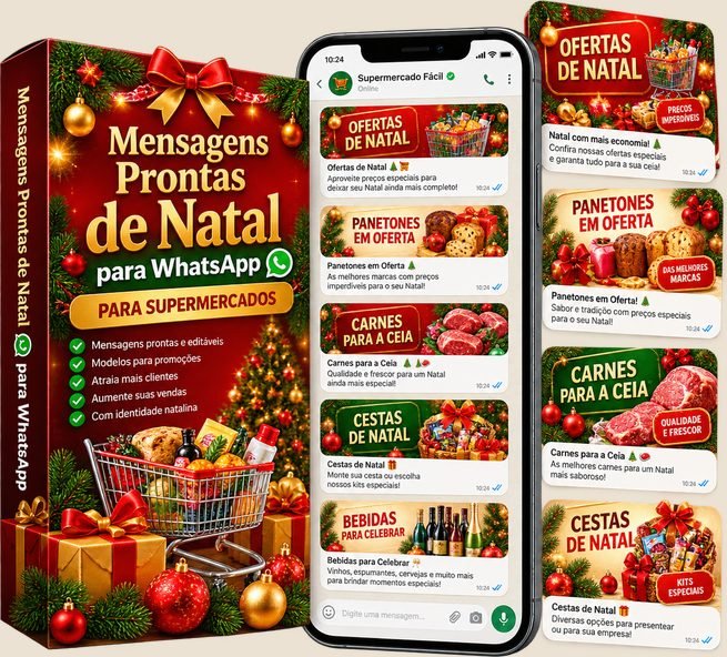Bônus 4: 20 Mensagens Prontas de Natal para WhatsApp